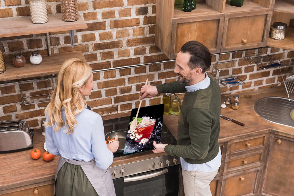 GLASS PLATE BOARD PANEL TABLETOP 30x52 DRINK