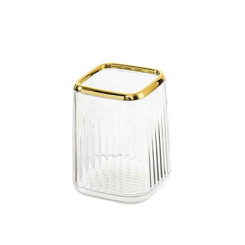 1Pc Makeup Brush Storage Bucket Table Office Desktop Pen Holder Cosmetics Storage Box