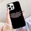 Чехол для телефона с надписью «Грустная депрессия» Черный Цвет Для iPhone 17 Air 16 15 14 Plus 11 12 13 Pro Max Apple max