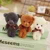 Animals Bag Pendant Animal Dolls Bear Plush Toy Plush Pendant Tie Bear Doll Bear Plush Keychain