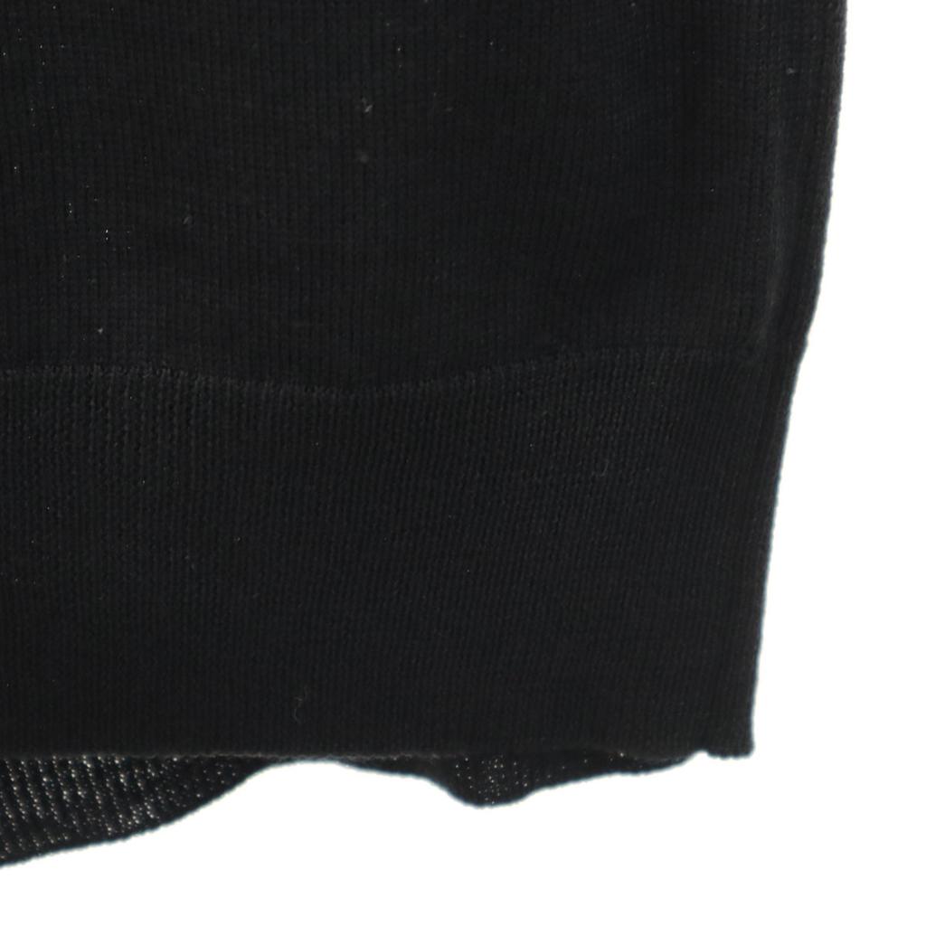 Prada Вязаный кардиган с V-образным вырезом и длинными рукавами 38 черный Женский Б/У