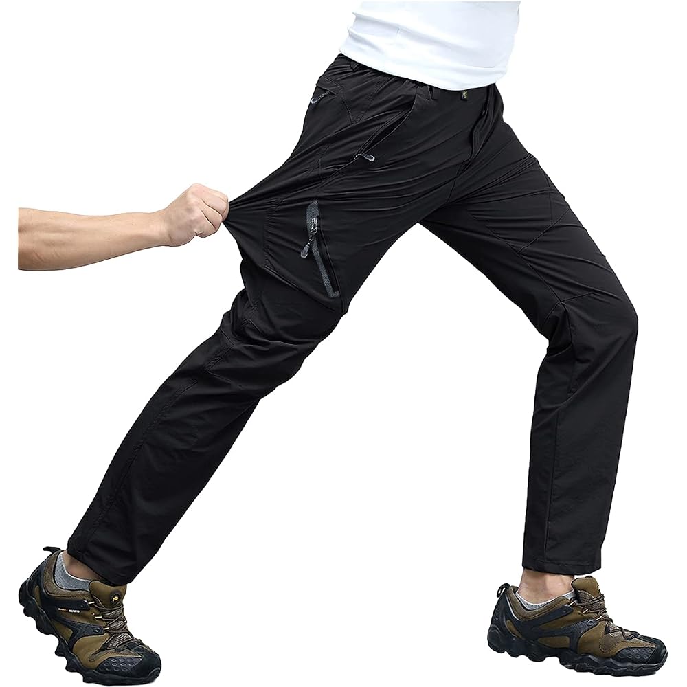 TACVASEN Work Pants Men's Long Pants Water-repellent Cargo Pants Quick-drying Hiking Pants Climbing