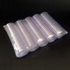 100Pc 27mm Clear Storage Box Coin Capsules Holder Round Case Container Organizer