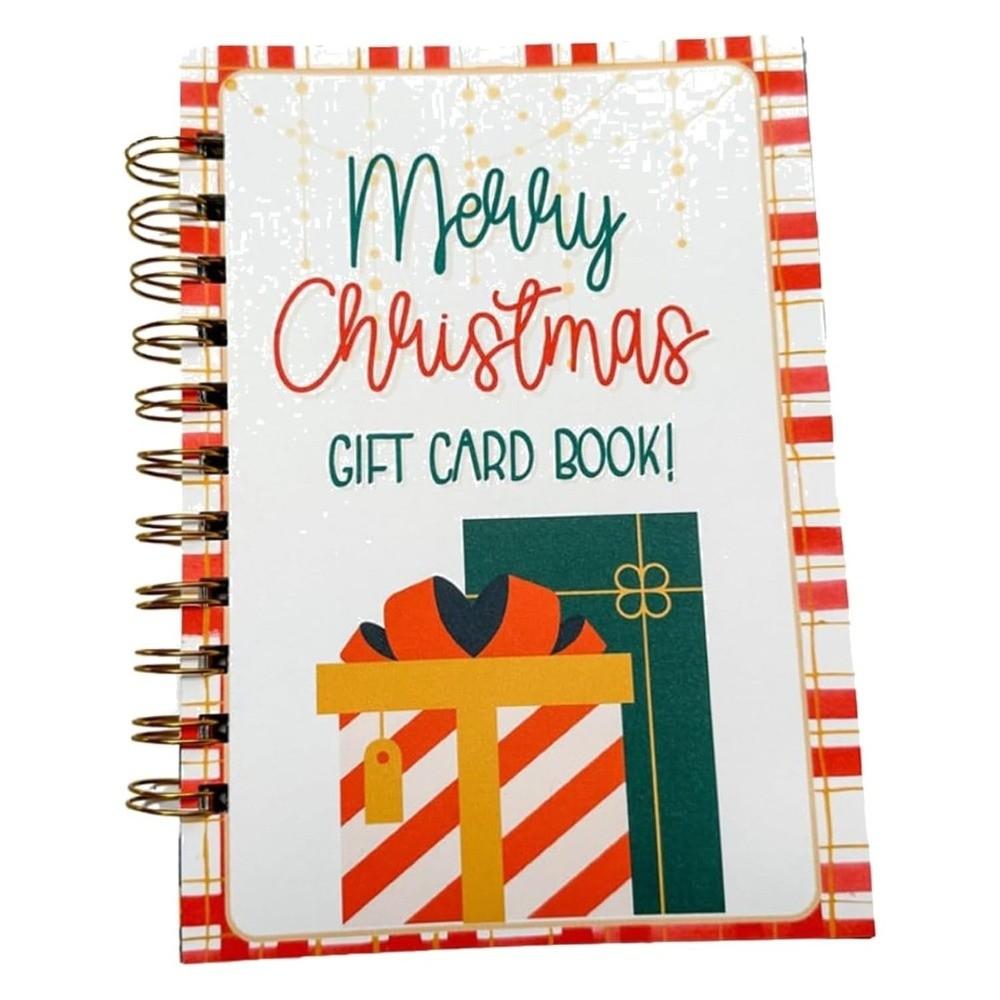 Keepsake College Survival Gift Card Book Christmas Festive Card Organizer  for Her-Him-Friends-Son