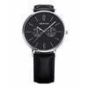 BERING Men's Analog Quartz Watch from the Classic Collection, 14240-402, with a Genuine Calfskin Leather Strap and Sapphire Crystal. Officially Import