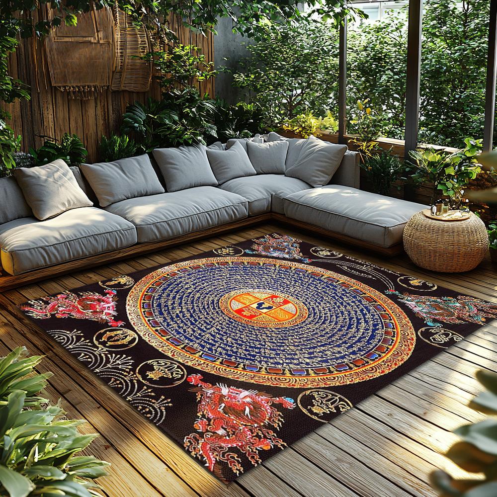 Винтажный персидский ковер ручной работы, восточный ковер, богемный декор для пола, акцент для дома, традиционный узор, коврик для гостиной, прихожей