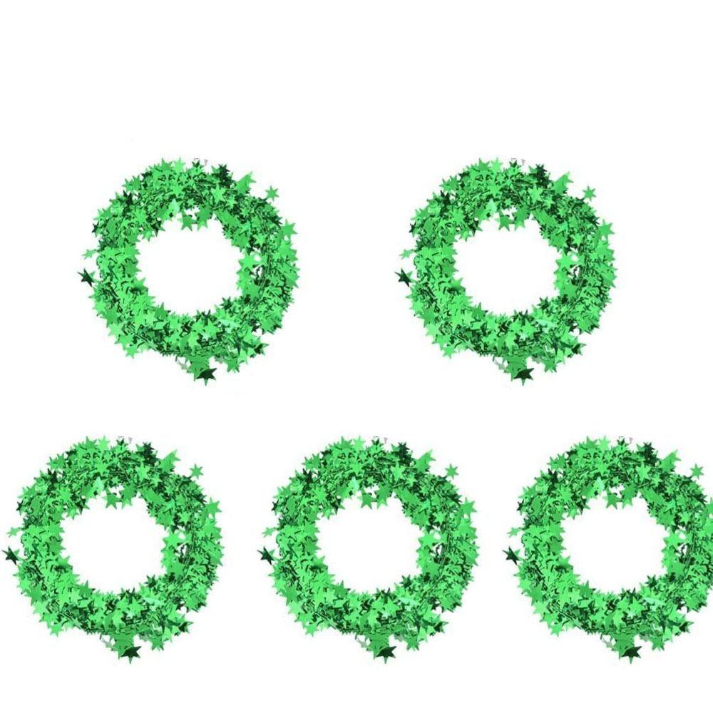 Праздничные принадлежности Праздничная атмосфера Рождественская гирлянда Блестящая звезда Подвеска Настенная дверь Декор Подвесные украшения для рождественской елки своими руками Главная