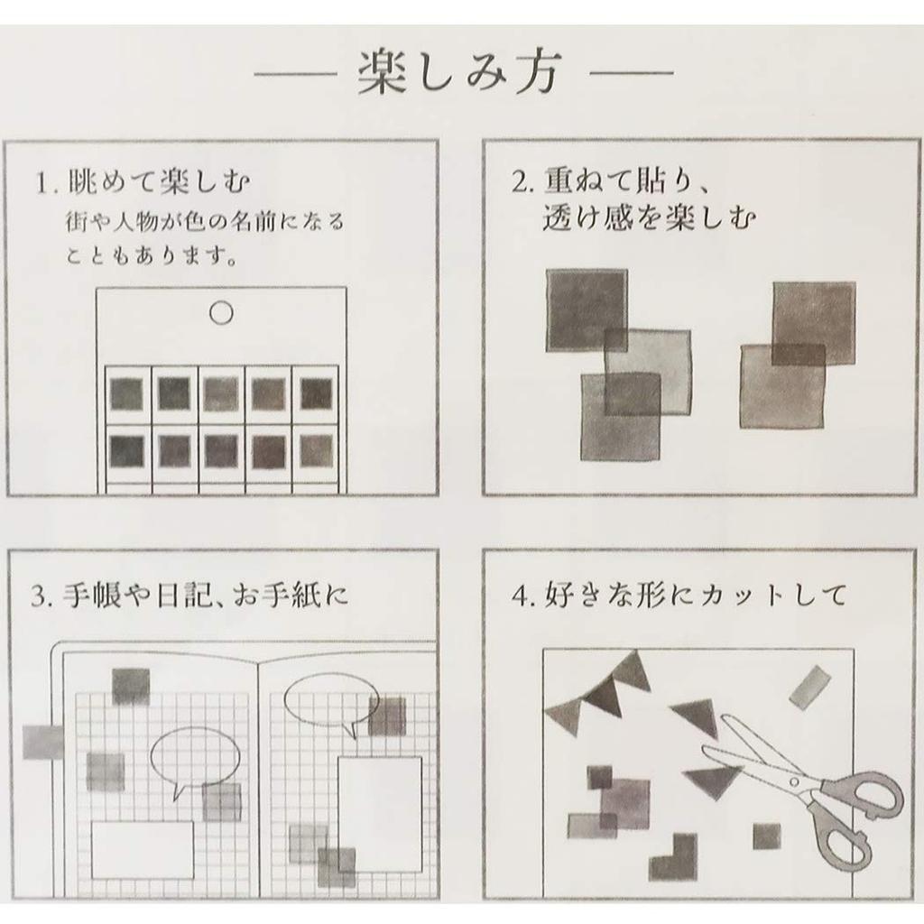 World Color Sample Book Tracing Mini Chocolate [Sticker Sheet] Sticker/Mint