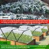 Extended Foldable Plant Cover Breathable Waterproof Seedling Protector for Garden Frost Protection