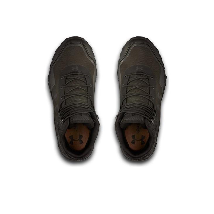 Under Armour Valsetz Rts 1.5 Широкие Высокие Походные Ботинки Мужские Походные Ботинки Черные 3021035-001