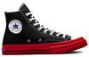 Кеды Chuck 70 Comme des Garçons Play x Chuck 70 Converse High 'Черный Красный' A01793C