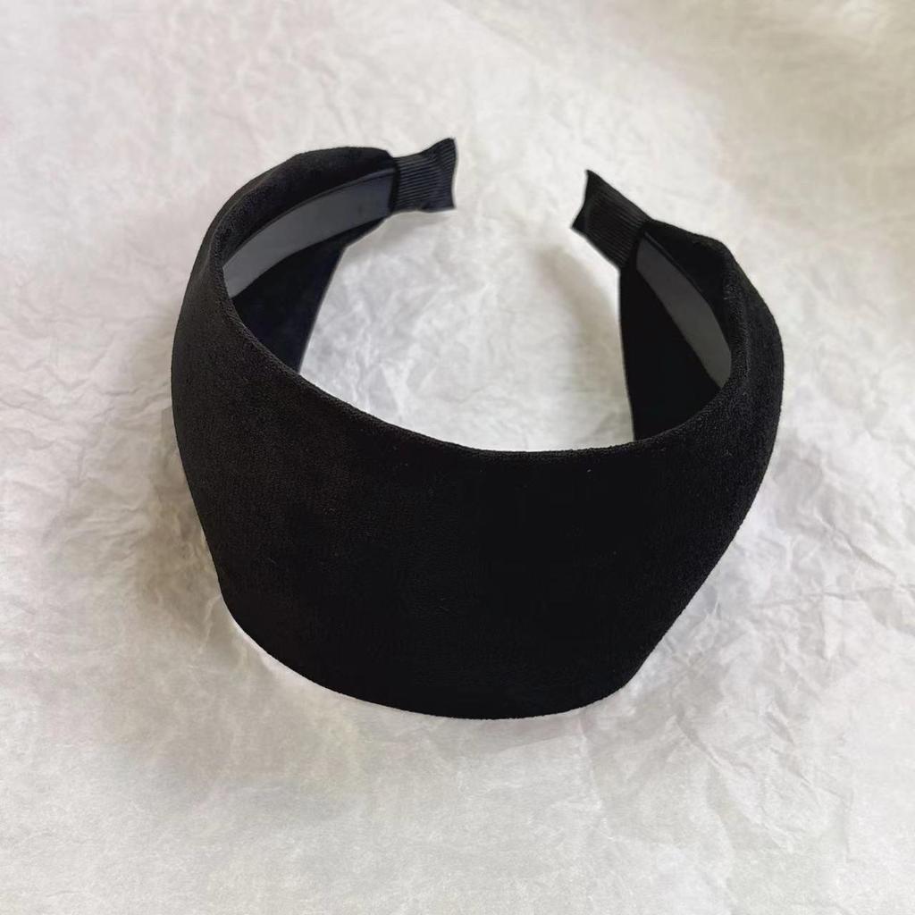 Серая вязаная повязка на голову Yi Mengling: Стильный, широкий, фитнес-аксессуар для волос для женщин