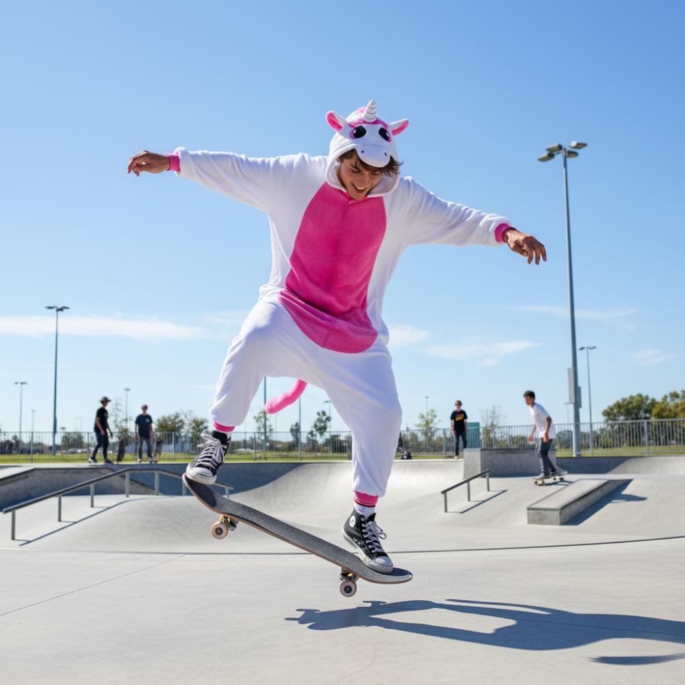 Костюм кигуруми - единорог со звездами Костюм кигуруми - единорог со звездами