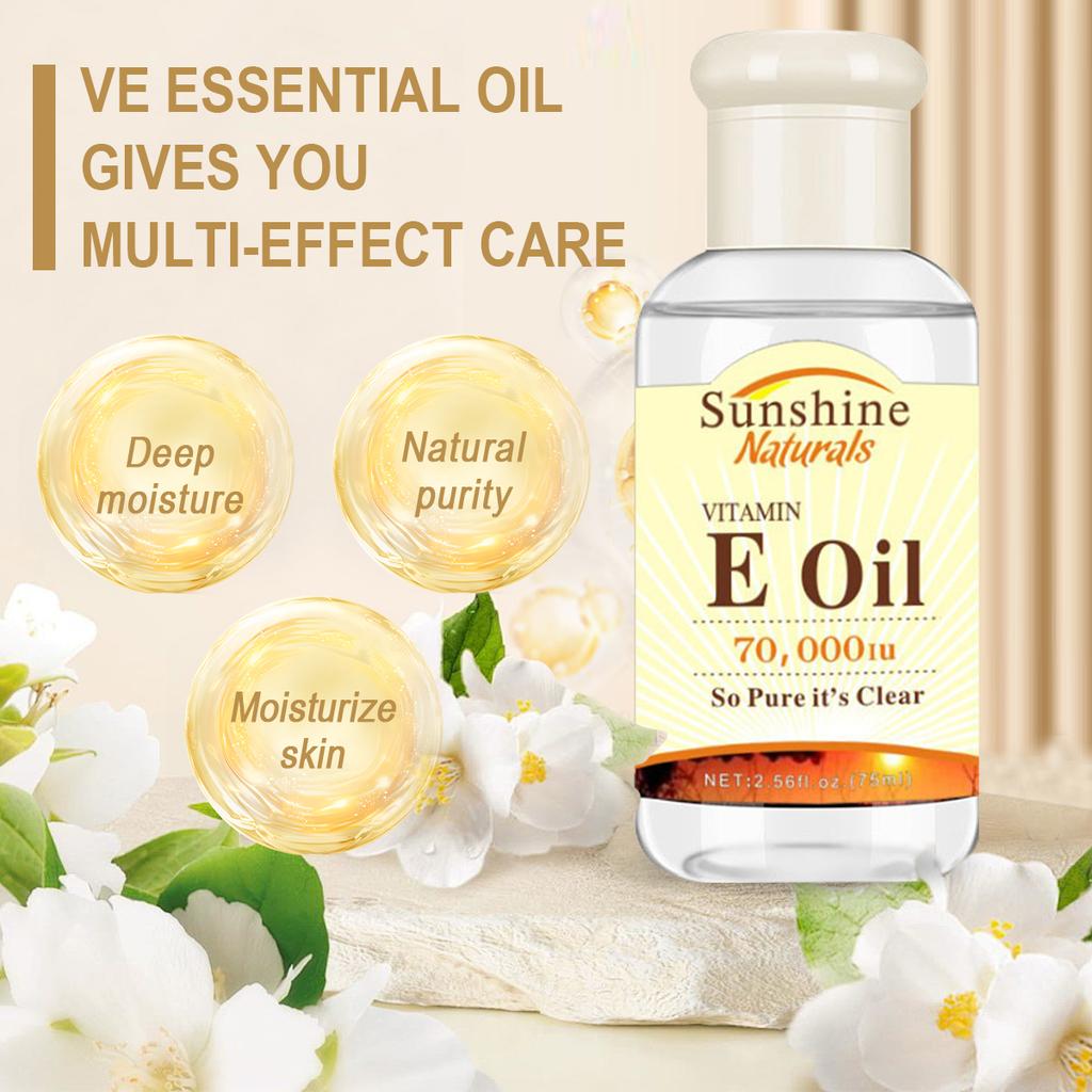 Эфирное масло витамина Е Масло куркумы Полипептид Антивозрастное эфирное масло Полипептид золота Эссенция против морщин Подтяжка дряблой кожи Уменьшение тонких линий