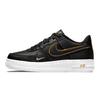 Air Force 1 LV8 GS Black Metallic Gold Kids Sneakers DM3322-001