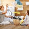 Laundry Room Decor Farmhouse Sign Wall Art Stylish Backdrop for Bathroom & Wash Room Elegant Wall Decoration & Accessories