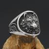Ювелирные изделия из нержавеющей стали, норвежский викинг, кельтский волк, властное винтажное кольцо, модные мужские украшения