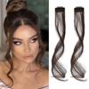Heat Resistant Side Parting Curved Bangs - Dragon Beard Bangs Pair for Women