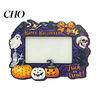 Double Sided Wooden Photo Holder Halloween Frame, Pumpkin Ghost Cat Cutout Picture Decorative Stand Holder, Double-sided Holiday Tabletop Decor