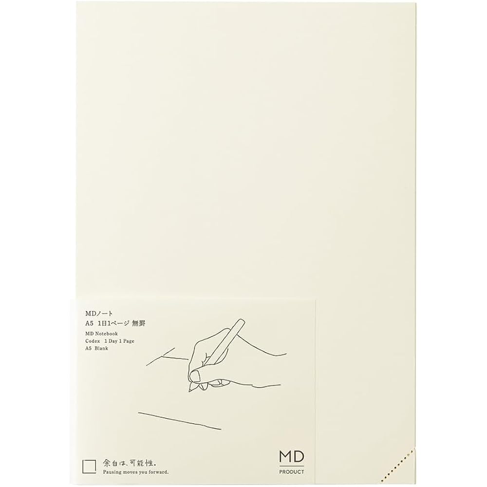 DESIGNPHIL (МИДОРИ) MD Notebook 1 день 1 страница Без линий B 15389006