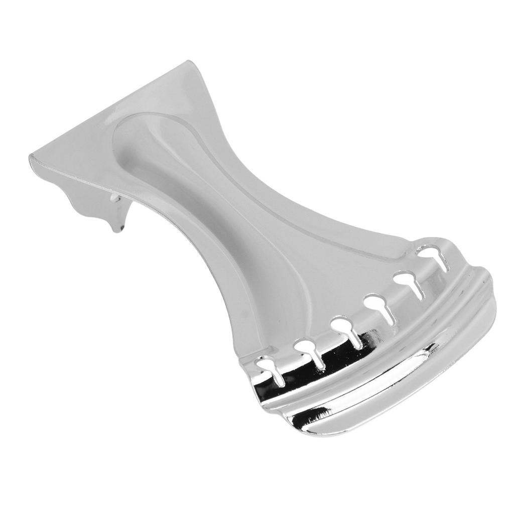 Guitar Tailpiece 6 String Bridge Alloy Easy Tuning Instrument Accessory for Maintenance Silver