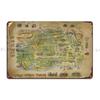 Stardew Valley Map Samsar Metal Plaque Poster Club Print Bar Wall Decor Cinema Tin Sign Poster