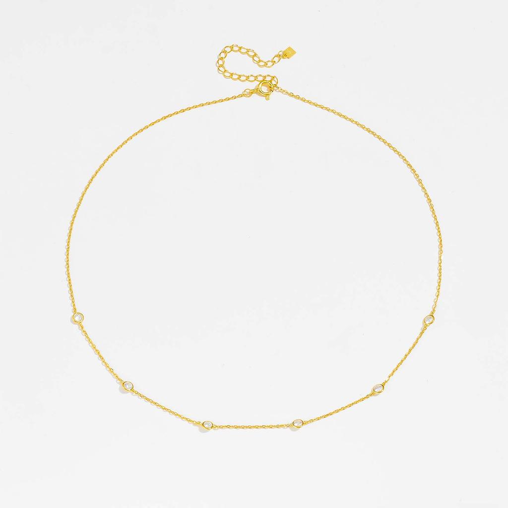 ANDYWEN Ожерелье с подвеской из стерлингового серебра 925 пробы с цирконом и цирконием для женщин, роскошные юбилейные изысканные ювелирные изделия