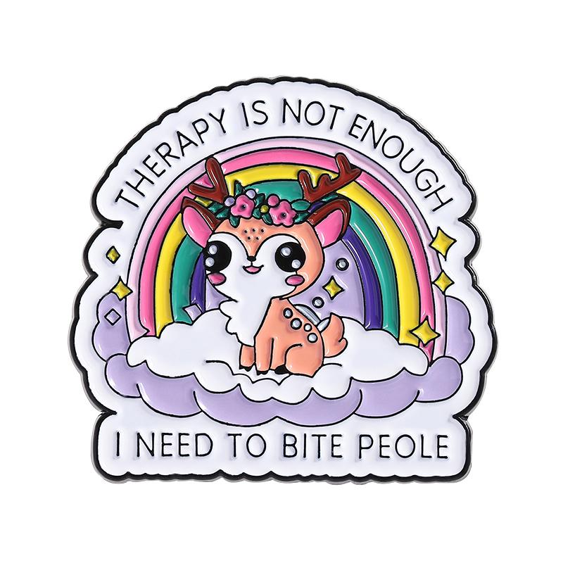 It's Ok Not To Be Ok Enamel Pin Custom Quotes Emotional Support Dumpster Fire Mental Health Brooches Lapel Badge Jewelry Gifts