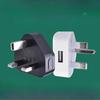 5v1a British-regulated Charger Head 5v2a Mobile Phone Charger Slow-pulse Plug Triangle Hong Kong Version Power Adapter Usb