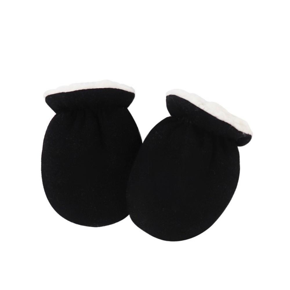 Warm Wool Toddler Gloves Warm Thicken Baby Gloves New Furry Newborn Mittens  Autumn Winter