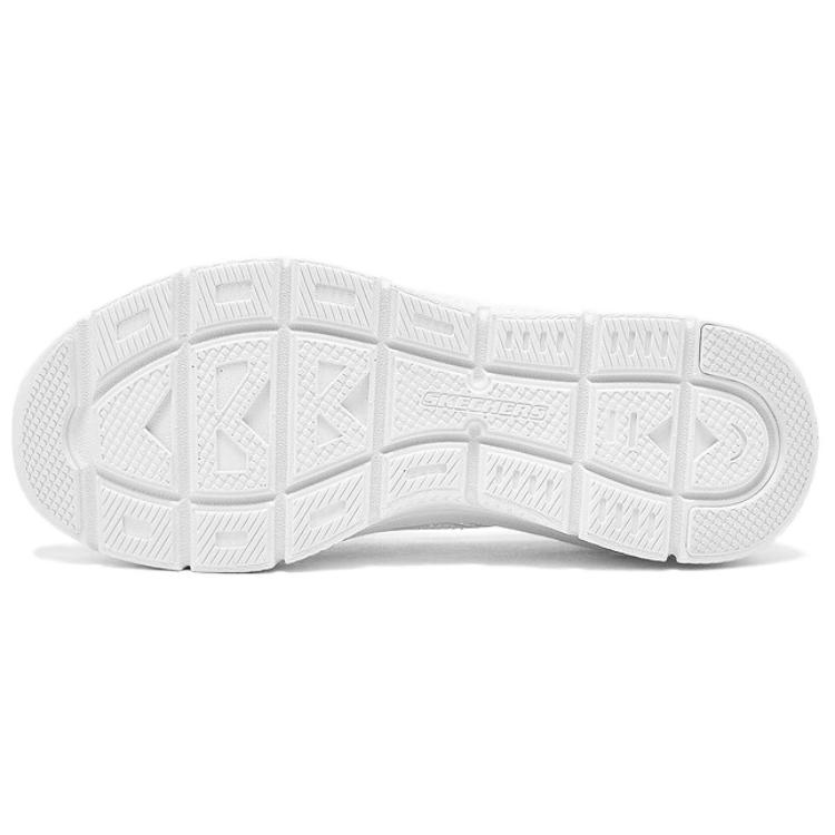 Skechers Современные DLux Ткань Удобные Мягкие Прочные Низкие Повседневные Кроссовки Стиль Жизни Женские кроссовки Светло-серый 159287-LTGY