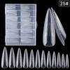 120 pieces extension nail mold (25#)