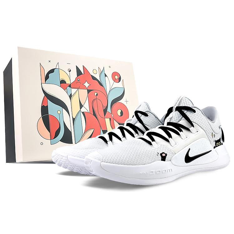 Nike Hyperdunk X Скользкие, Дышащие и Легкие Скользкие, Дышащие, Легкие Низкие AR0465-100(Team40-SBOX)
