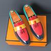 Hot Selling Men's Flat Bottomed Loafer Europe America Trendy Party Dress Shoes Men's Outdoor Driving Shoes Commuting Shoes