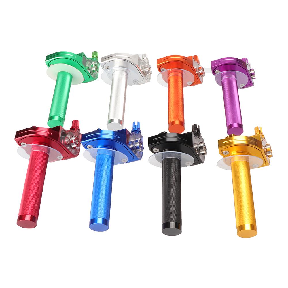 7/8'' 22 мм ЧПУ Алюминиевая Ручка Газа Мотоцикла Руль Ручка Газа Поворотная Для Питбайка Грязевого Байка Мотокросса Квадроцикла Внедорожника