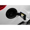 For Ford Focus Sedan 2012-18 Silver Steel Fuel Tank Cap Oil Gas Cover Trim 1PCS