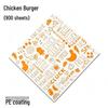 BDO Greaseproof Burger and Sandwich Wrapping Paper