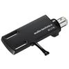 Корпус головки гитары Audio-Technica AT-LT10, легкий, матовый черный, литой, дизайн.