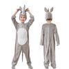 Adorable Kids Animal Halloween Rhinoceros Polyester Unisex Costumes For Boys And Girls