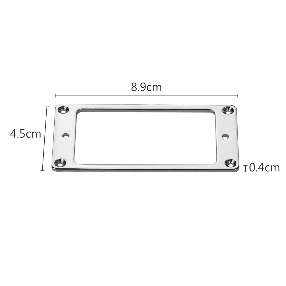 2pcs Pickup Mounting Rings for Humbucker Pickups Cover Frame Set
