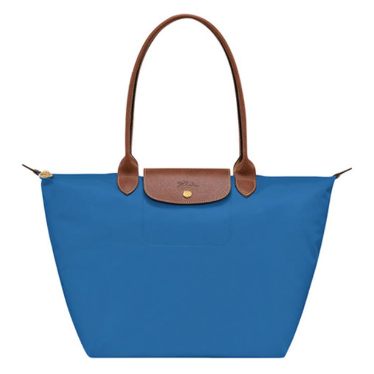 Longchamp Сумка-тоут Le Pliage 31 Женская сумка-тоут Золотой Кобальтово-синий L1899089P78