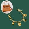 Women's Gold Decorative Bag Chain Accessory: Cross-Border Pendant Strap Extension