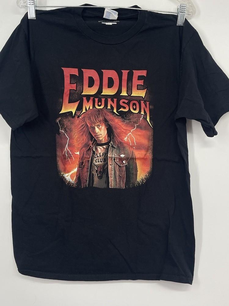 Black Gildan SHirt Eddie Munson Collection Unisex S5XL TR757 Unisex T-Shirt