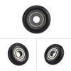 9 Pcs  Pack Black Aluminium Pulley Wheels Roller Bearings for 3D Printer