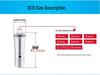 High Precision BT30/40/50 Pull-back Tool Holder DC06/08/12 for High-Speed Deep Hole Collet and Small Diameter Milling Cutter.