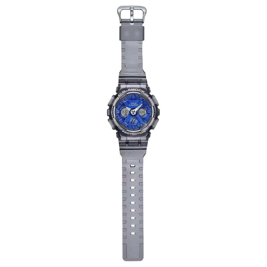 Casio Женские цифровые часы серии 45,9 мм Синие GMA-S120TB-8A GMA-S120TB-8A