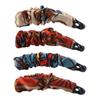 Resin Fashion Design Fabric Banana Clip Vertical Clip Women Hair Accessories Korean Style Hair Wear