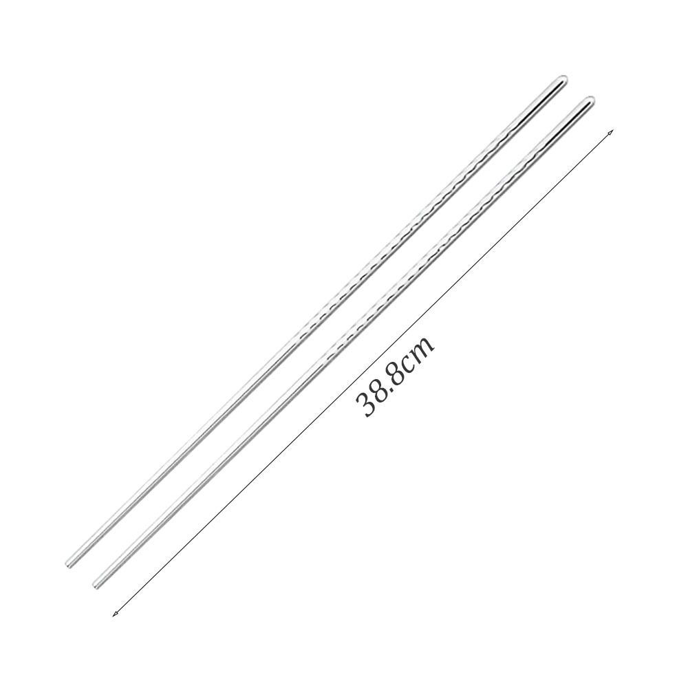 Lengthened Lengthened Chopsticks Stainless Steel Frying Chopsticks Hot Pot Chopsticks