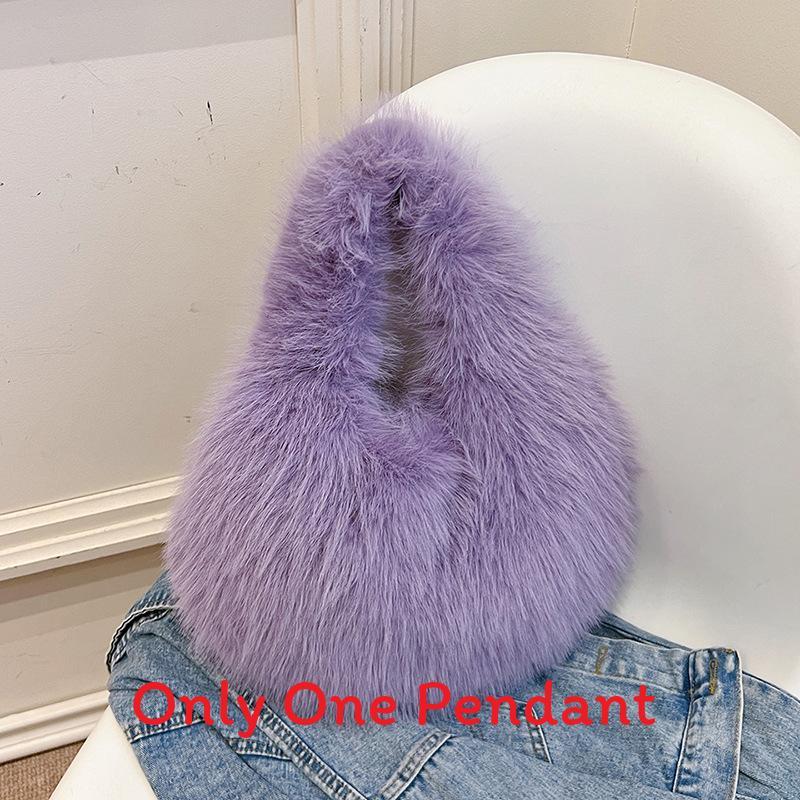 Soft Material Small Shoulder Bag With Inner Storage For Fashionable Women