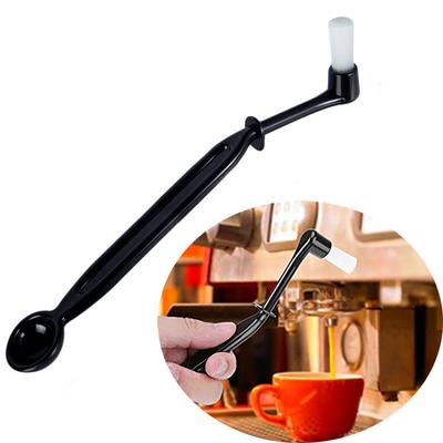Щетка для очистки кофейной пыли Щетка для чистки кофемашины с ложкой Щетки для кофемолки Инструменты для чистки Кухонные принадлежности